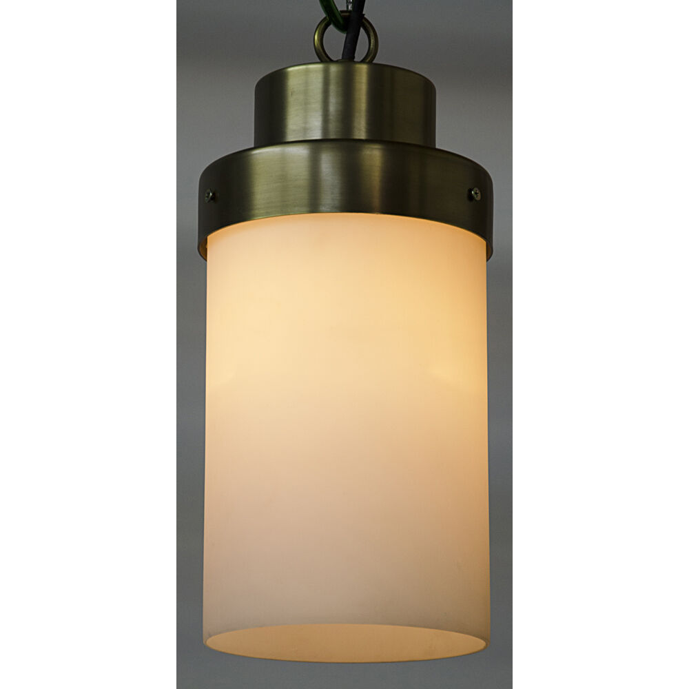 Eleonore 1 Light 6.5 inch Antique Brass Pendant Ceiling Light